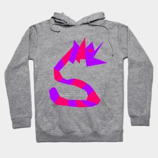 Pink Purple Snake Dragon Hoodie